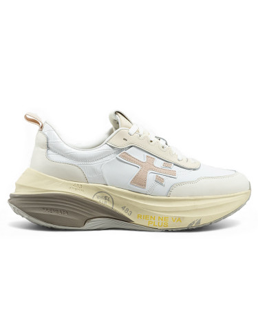 Premiata Hill 0751 White Beige
