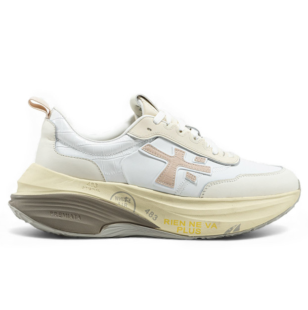 Premiata Hill 0751 White Beige
