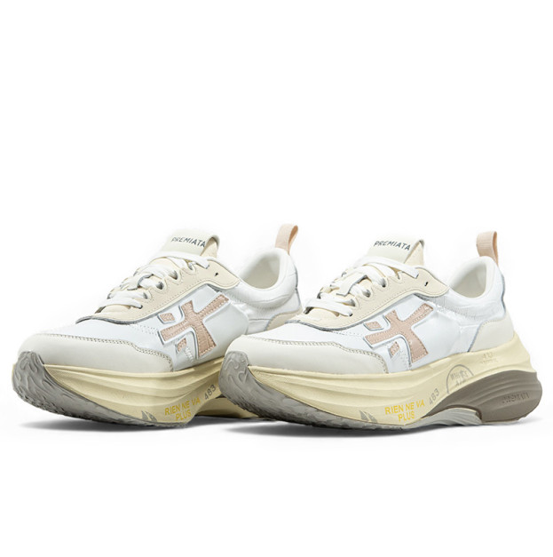 Premiata Hill 0751 White Beige