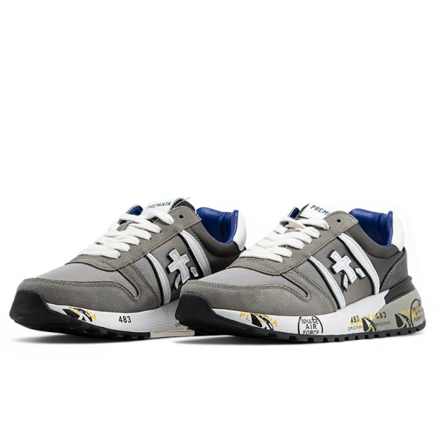Premiata Lander Grey White LUC0600C