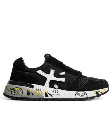 Premiata Mick Black White