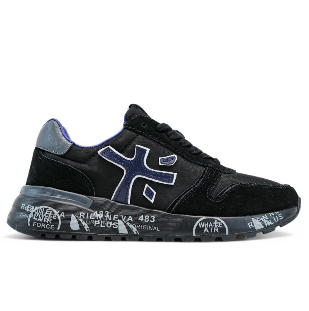 Premiata Mick Black Blue