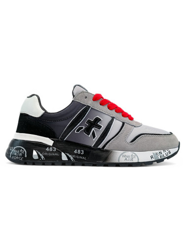 Premiata Mick Black Grey