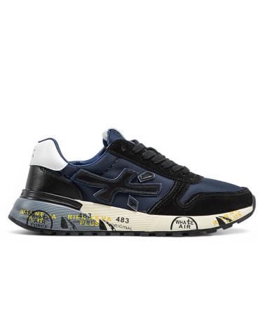 Premiata Mick Blue Black White