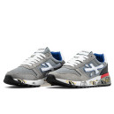 Premiata Mick Grey White Blue Red