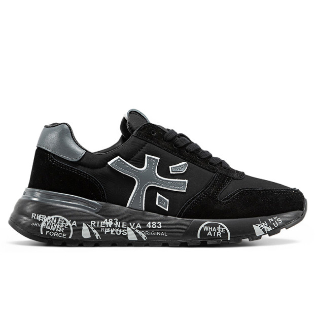Premiata Mick Black Gray