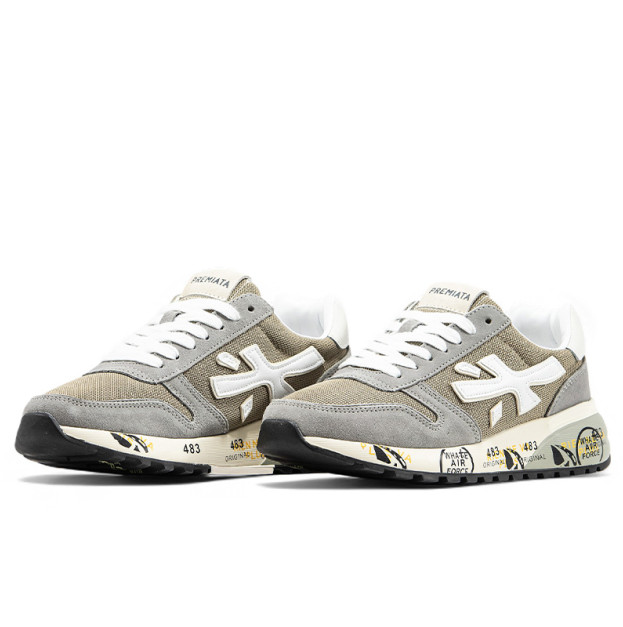 Premiata Mick Beige Grey White