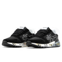 Premiata Mick Black White Grey