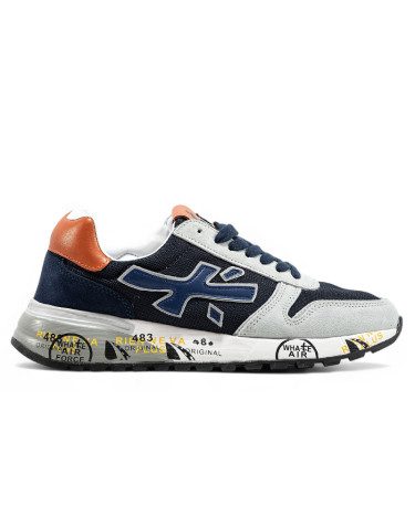 Premiata Mick Blue Grey Orange