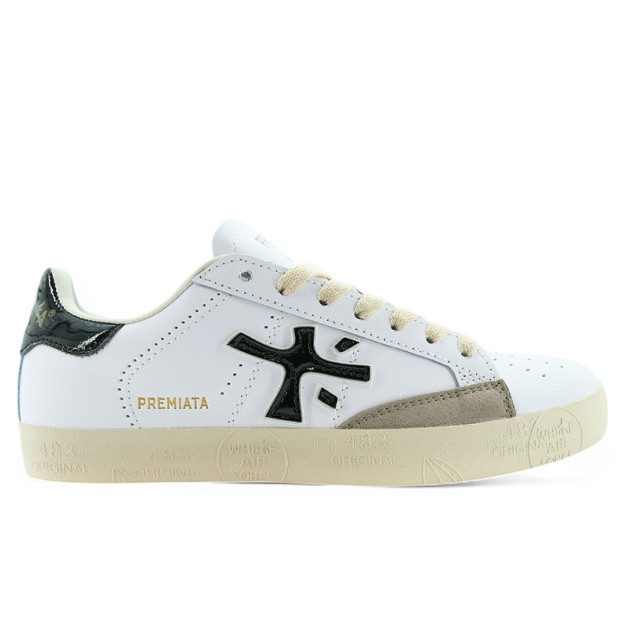 Premiata Steven White Black
