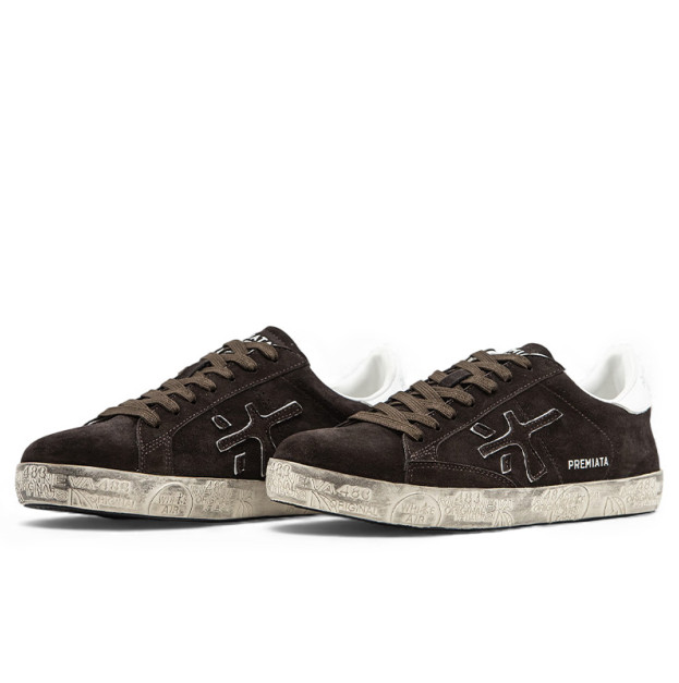 Premiata Steven Brown White