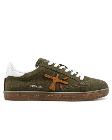 Premiata Steven Khaki Brown White