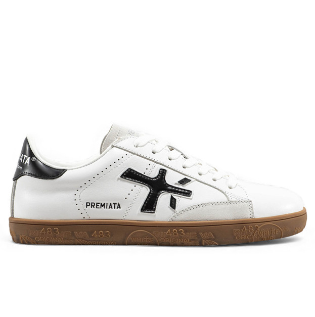 Premiata Steven White Black Gym