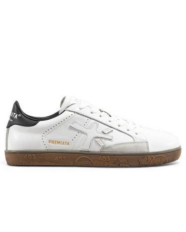 Premiata Steven Two White Black
