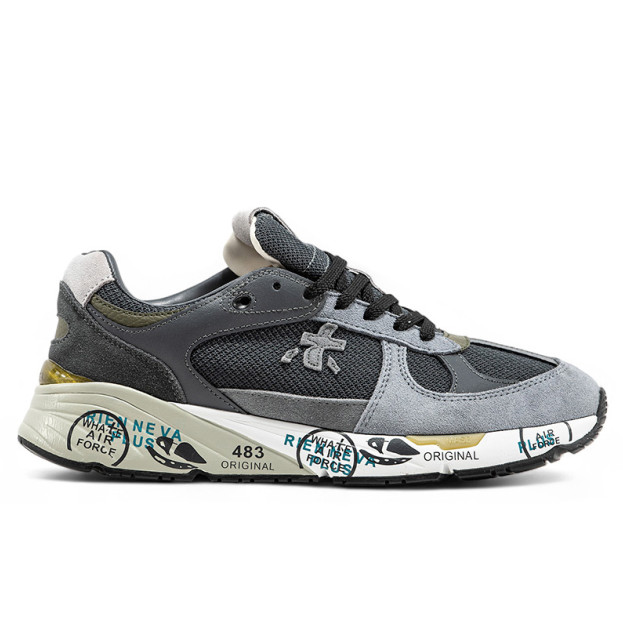 Premiata Uomo Mase Grey Green